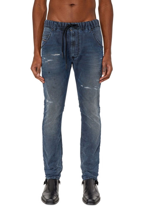 Krooley Joggjeans 069qh Fuselé Diesel En Bleu Foncé