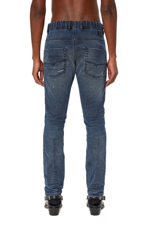 Krooley Joggjeans 069qh Fuselé Diesel En Bleu Foncé