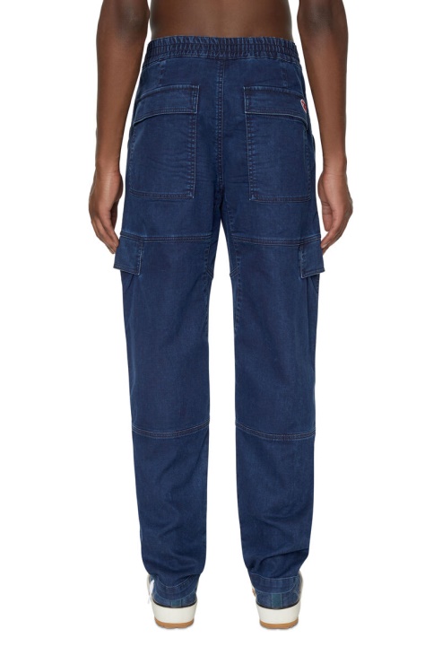 Krooley Joggjeans 069zj Fuselé Diesel En Bleu Foncé