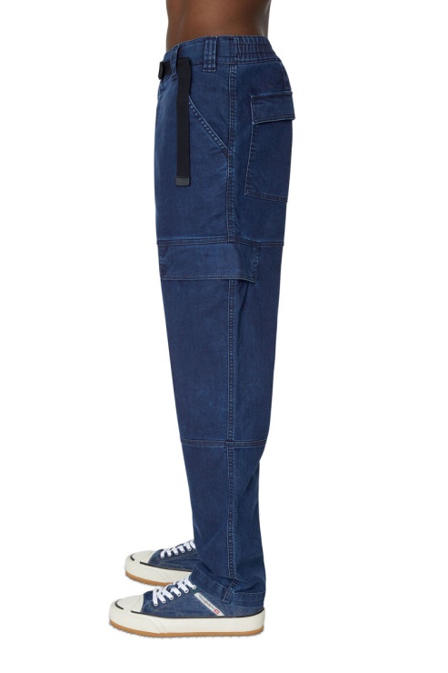 Krooley Joggjeans 069zj Fuselé Diesel En Bleu Foncé