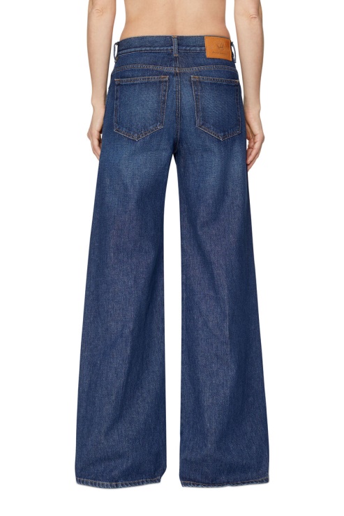 Diesel 1978 09c03 Jean Bootcut Et Flare Bleu Foncé