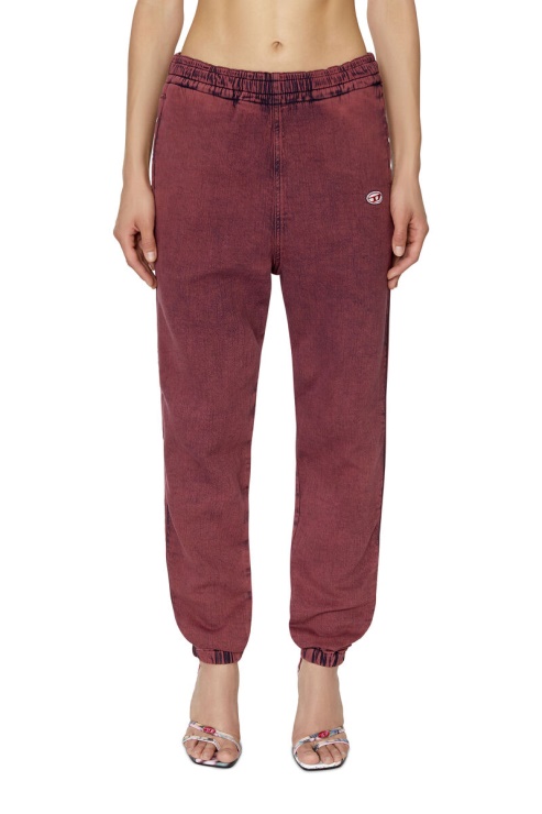 D-lab Track Denim Rouge 09e32 Fuselé Diesel