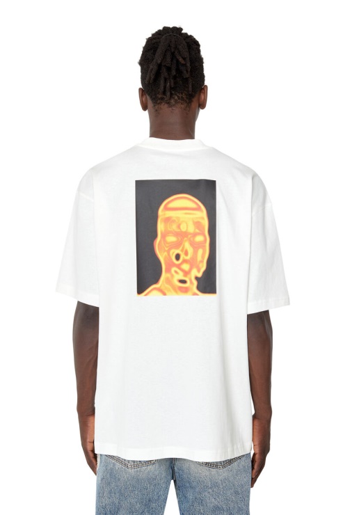 Diesel T-wash-e5 Blanc