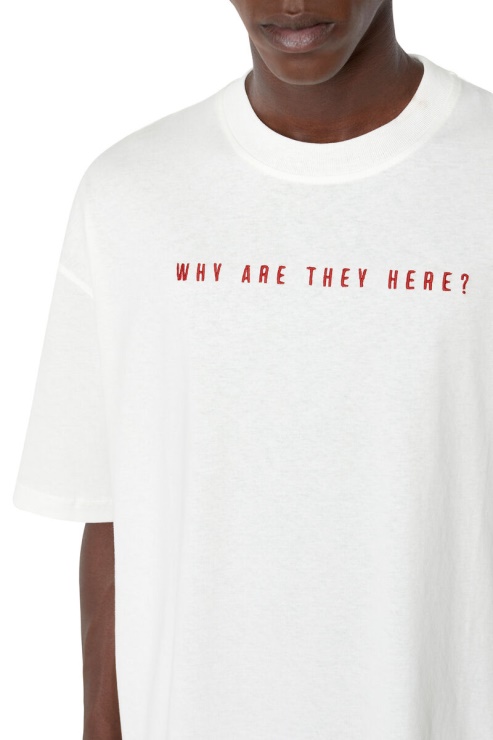 Diesel T-wash-e5 Blanc