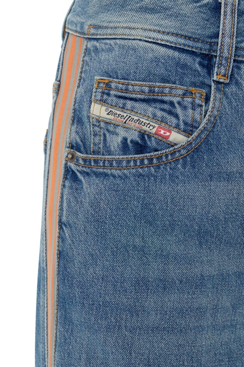 Diesel Jean Droit D-arbus 0eiaw Bleu Moyen