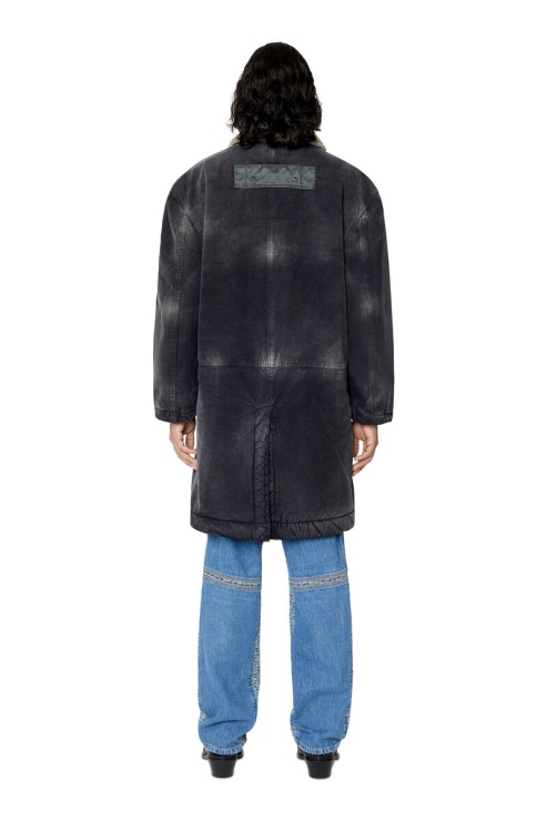 W-hall-fourrure Diesel Noir