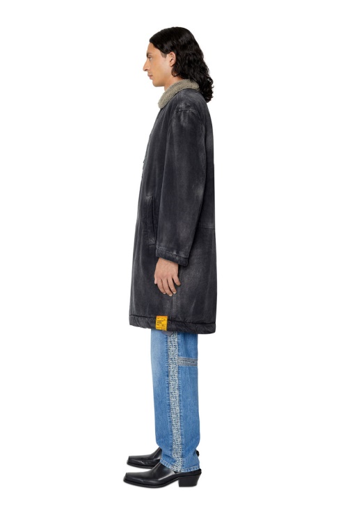 Diesel Noir Avec Fourrure