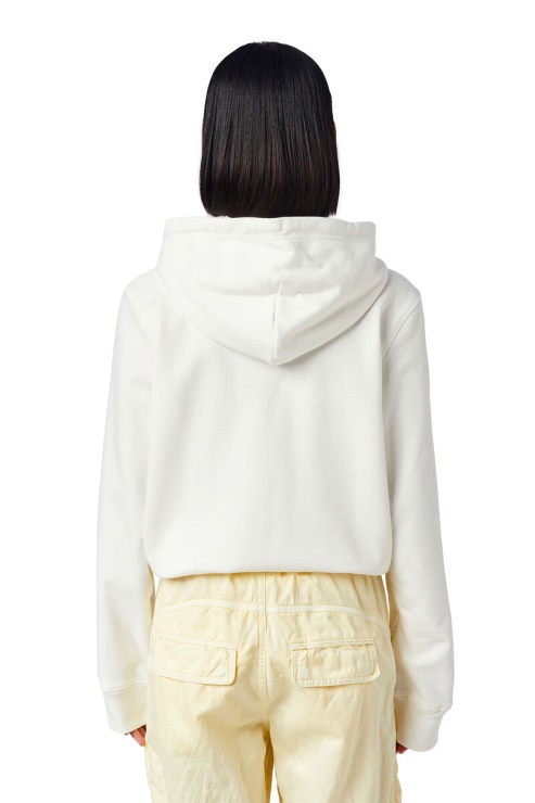 Diesel Blanc S-ginn-hood-zip-ind