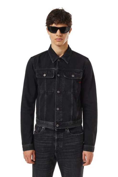 D-milo Veste Camionneur Diesel Noir/gris Foncé