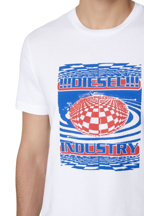 Diesel T-diegor-k50 Blanc