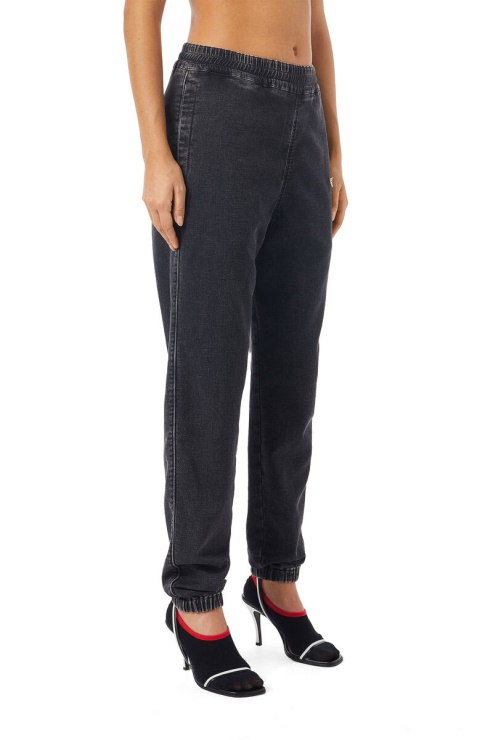 Diesel D-lab Track Denim 069ze Tapered Noir/gris Foncé