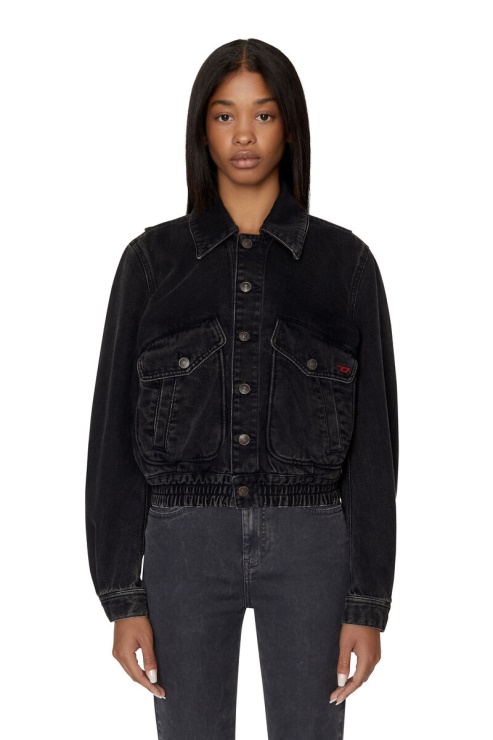 Blouson Diesel Noir/gris Foncé De-tracy