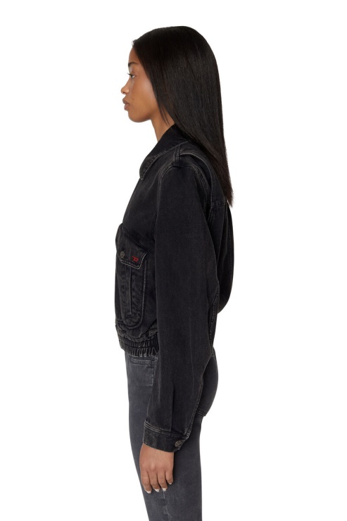 Blouson Diesel Noir/gris Foncé De-tracy