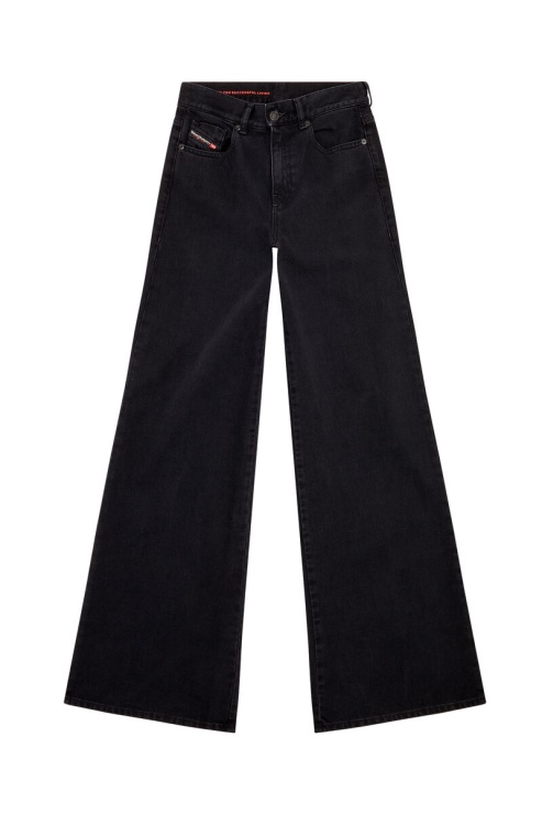 Jean Bootcut Et Flare Diesel 1978 Z09rl Noir/gris Foncé
