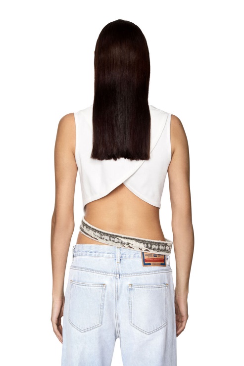 Support En T Diesel Blanc