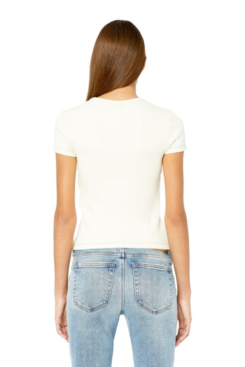 T-skinzielle Diesel Blanc