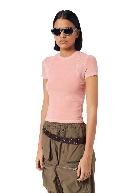 Diesel T-skyrib Rose