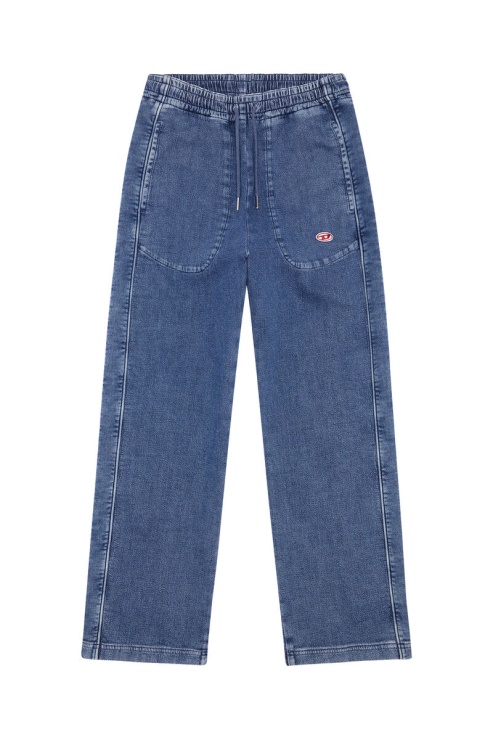 Diesel Bleu Moyen D-martians Track Denim 09c99 Straight