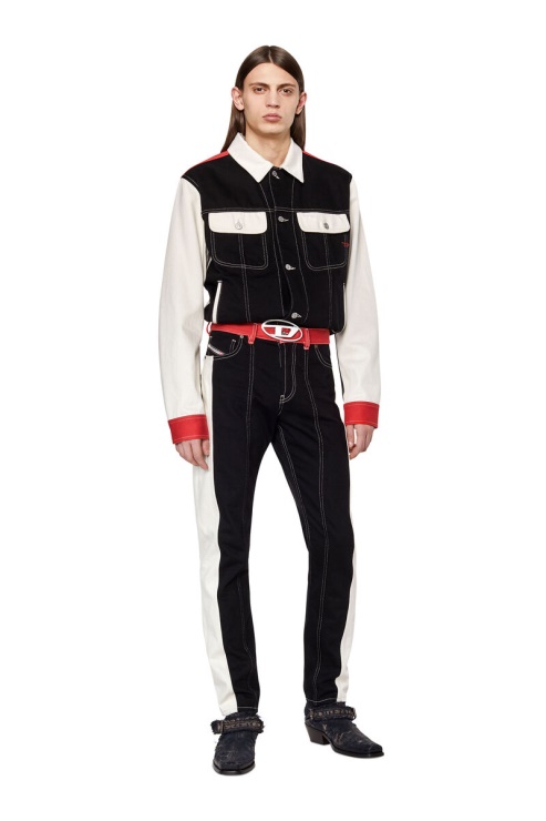 1995 0eiar Jean Droit Diesel Noir/blanc