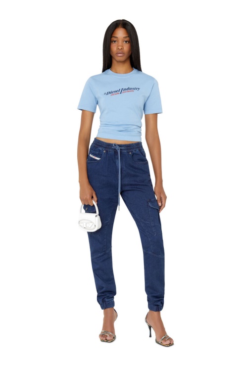 D-ursy Track Denim 069zq Slim Diesel Bleu Foncé