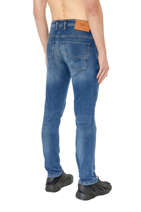 Diesel Krooley Joggjeans 068cx Conique Bleu Moyen