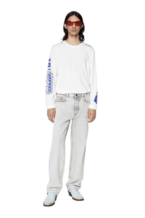 Diesel Blanc T-just-ls-e6