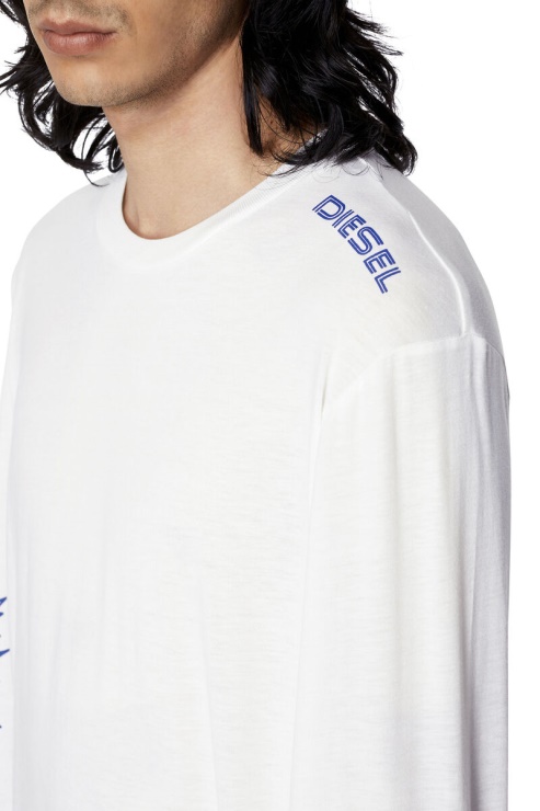 Diesel Blanc T-just-ls-e6