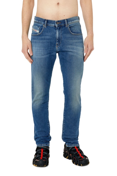 Diesel D-strukt Joggjeans 068cx Slim Bleu Moyen