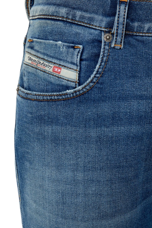 Diesel D-strukt Joggjeans 068cx Slim Bleu Moyen