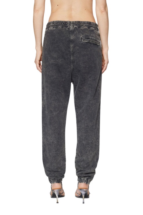 Noir/gris Foncé D-lab Track Denim 069zf Tapered Diesel