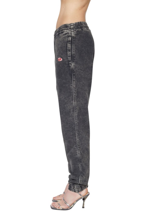 Noir/gris Foncé D-lab Track Denim 069zf Tapered Diesel