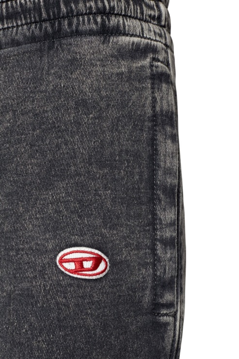 Noir/gris Foncé D-lab Track Denim 069zf Tapered Diesel