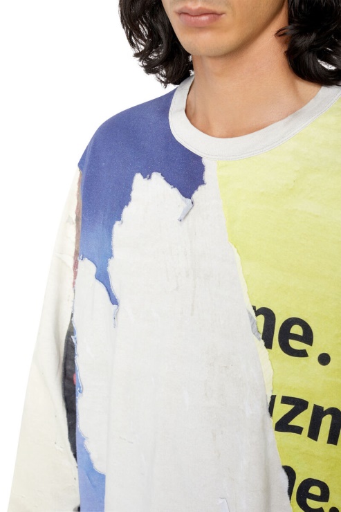 T-grue-ls Diesel Blanc