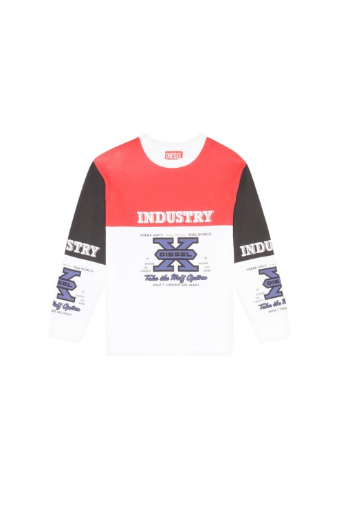 Diesel Tjuseo Sur Blanc/rouge