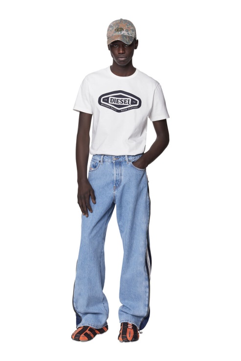 Diesel Blanc T-diegor-d1