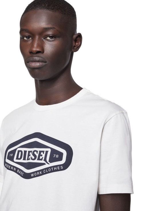 Diesel Blanc T-diegor-d1