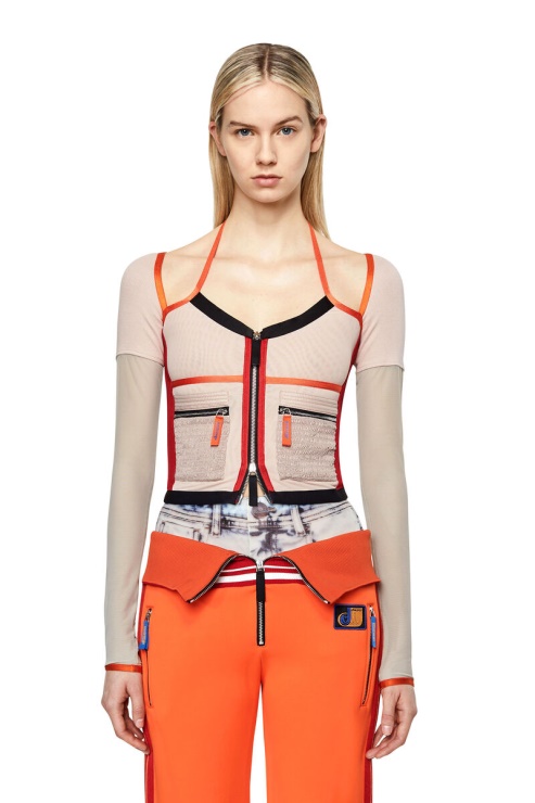 Diesel T-tokat Rose/rouge