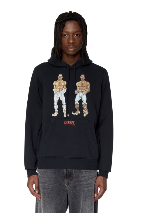 Diesel Pr-s-ginn-capot-p1 Noir