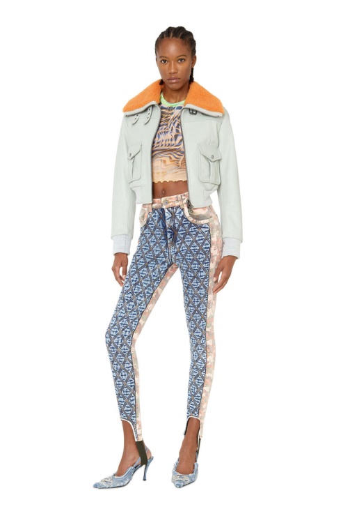 Jean Super Skinny Diesel D-duct 0elad Bleu Clair