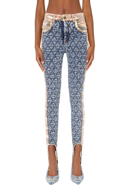 Jean Super Skinny Diesel D-duct 0elad Bleu Clair