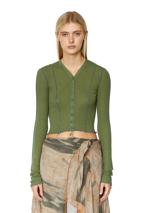 Diesel Vert Olive T-ribyel-ouvert