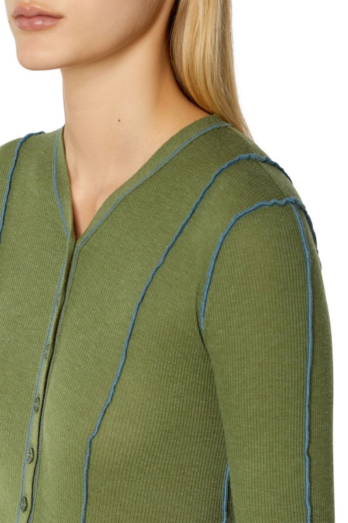 Diesel Vert Olive T-ribyel-ouvert