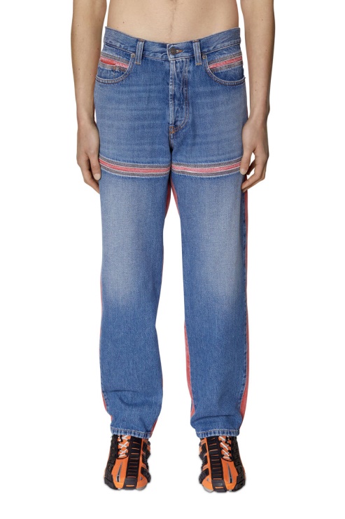 Diesel D-mand 09d13 Jean Droit Bleu Moyen