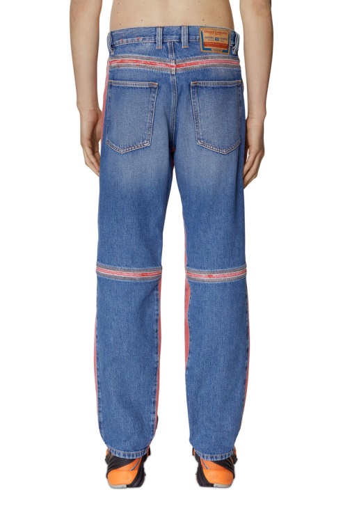 Diesel D-mand 09d13 Jean Droit Bleu Moyen