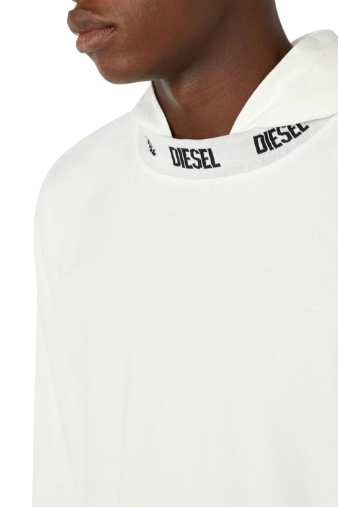Diesel T-wahood-e1 Blanc