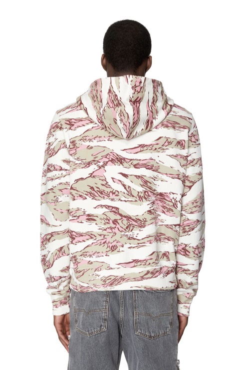 S-ginn-hood-zip-hs1 Diesel Blanc/rose