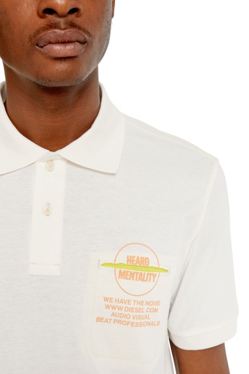 T-spouch Diesel En Blanc