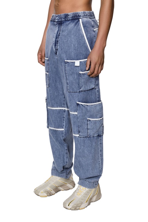 Diesel Droit D-vulkos 0eiaq Bleu Clair