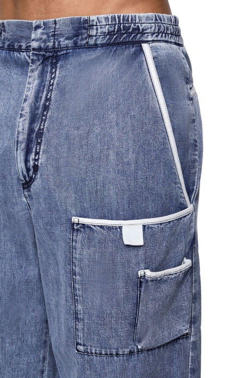 Diesel Droit D-vulkos 0eiaq Bleu Clair