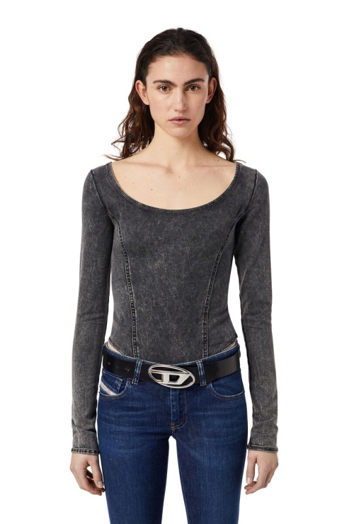 D-cho Track Denim Body Diesel Bleu Foncé